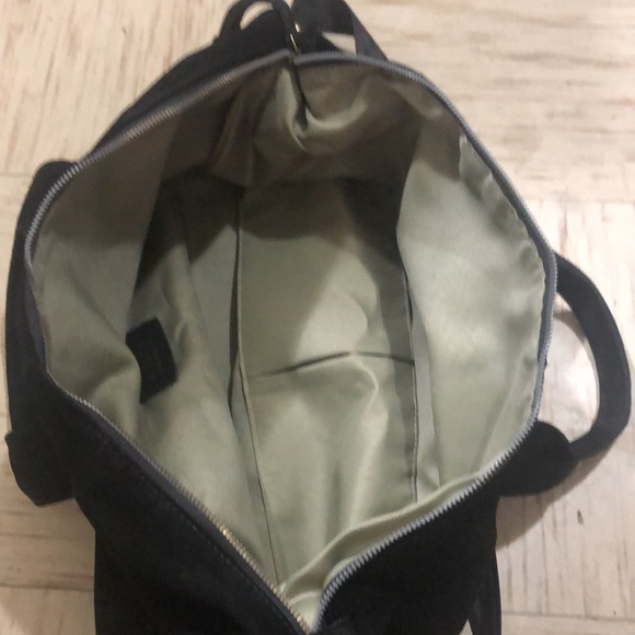 American Leather Co. Iris Suede Weekender-Black - Picture 11 of 11